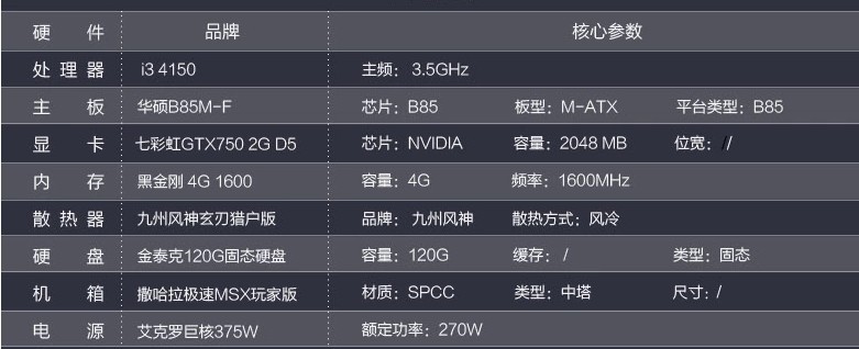 电脑主机箱配置选择讲解