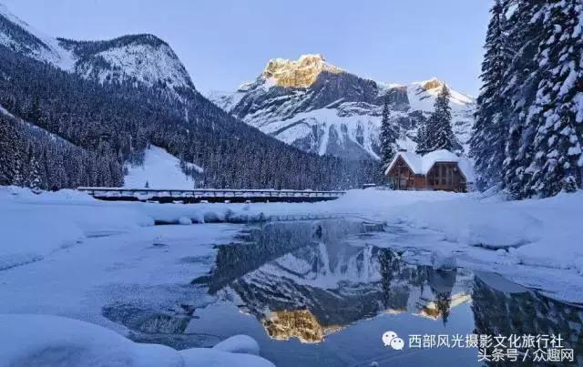 北京奥林匹克公园雪景，梦幻般的冬日画卷